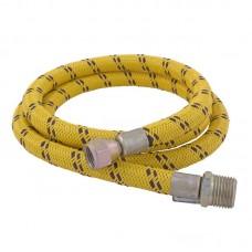 Conector Flexible 1/2" x 3/8" Gas Pvc Acero x1.50m