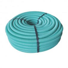 Coraza 1" x 25 m Pvc Verde 