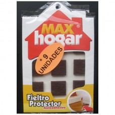 Fieltro Protector 24 x 24 x 3 mm CafÃ© x9und