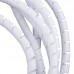 Manguera Espiral 9 mm Blanco x5m