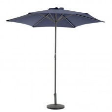 Parasol en Metal y PoliÃ©ster de 2,3m color Azul