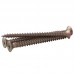 Tornillo Avellanado 10 mm x 2 Â½" Phillips Aglomerado Irizado x50und