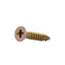 Tornillo Avellanado 5 mm x  3/4" Phillips Aglomerado Irizado x12und