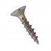 Tornillo Avellanado 6 mm x 5/8" Phillips Aglomerado Irizado x100und