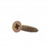 Tornillo Avellanado 8 mm x 1Â½" Phillips Aglomerado Irizado x12und