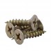 Tornillo Avellanado 8 mm x 3/4" Phillips Aglomerado Irizado x12und