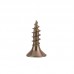 Tornillo Avellanado 8 mm x 5/8" Phillips Aglomerado Irizado x100und