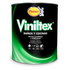 Vinilo BaÃ±os Cocinas AcrÃ­lica Blanco Satinado x1gal